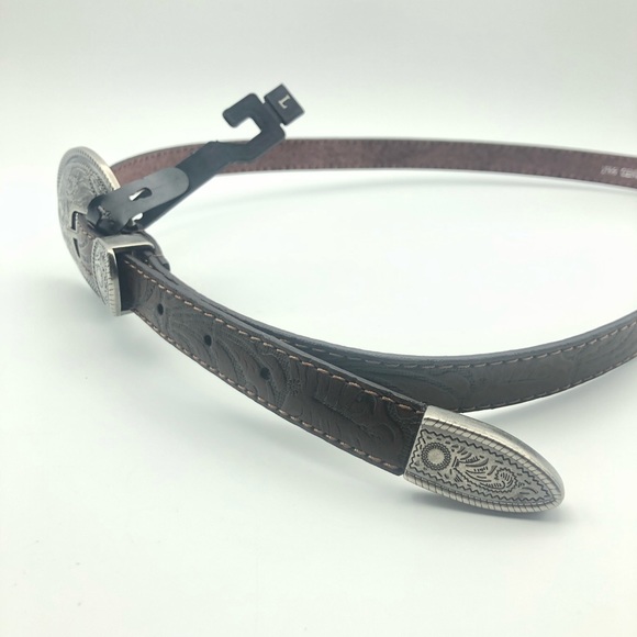 Most Wanted USA Western Tooled Belt Large - Picture 3 of 6